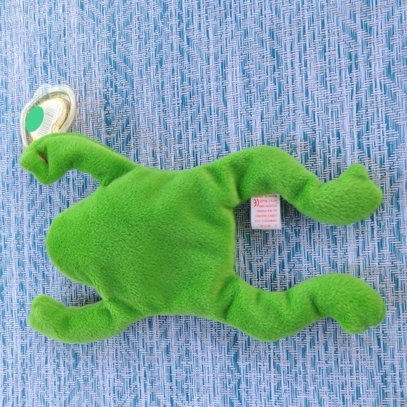 TY LEGS the FROG Beanie Baby 1993 Vintage Toy Collectible ✨ BD 4-25-93 - Picture 4 of 9